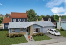 Walthers 933-4155 - H0 - Ranch Haus